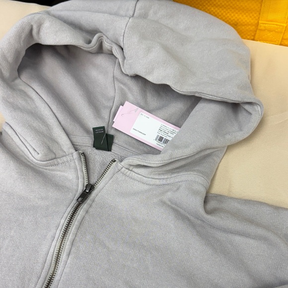 Wild Fable Gray Hoodie Sweater cropped zip up hoodie sweatshirt 2x new - Picture 8 of 8